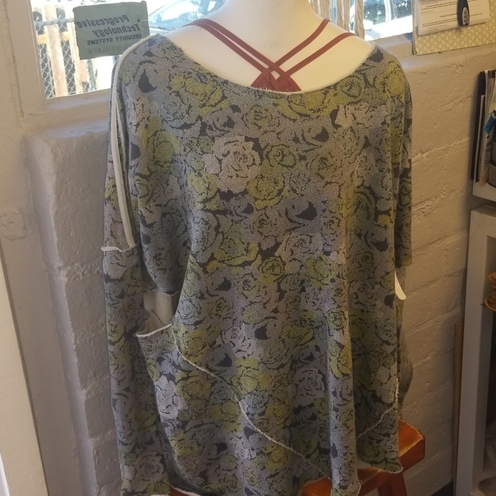 Seneca Rising Pullover Lounge Loose Eccentric Sz 1